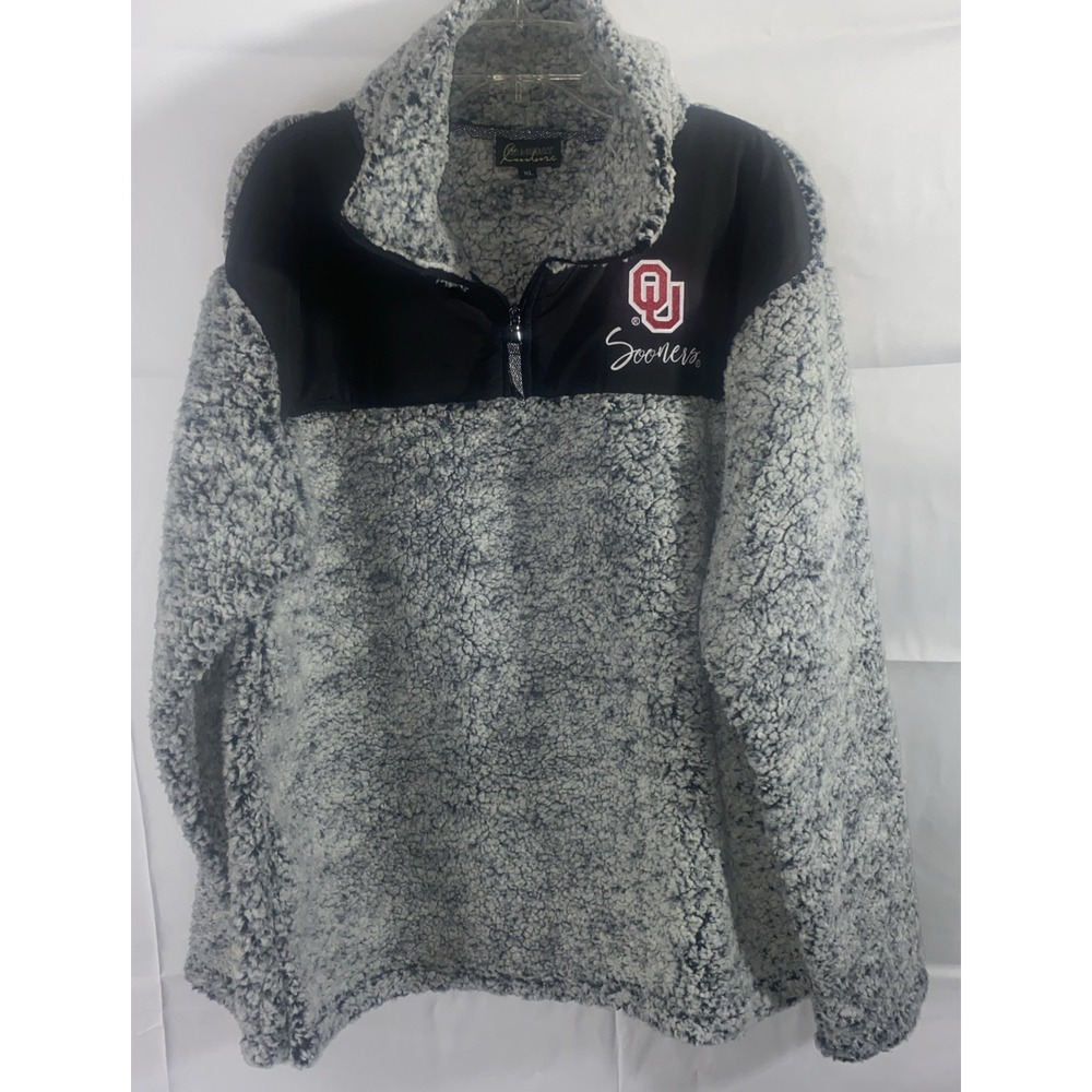 Champion Women's Gray and Black Sherpa Jacket